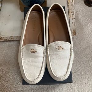 Coach loafer chalk color used couple times size 7